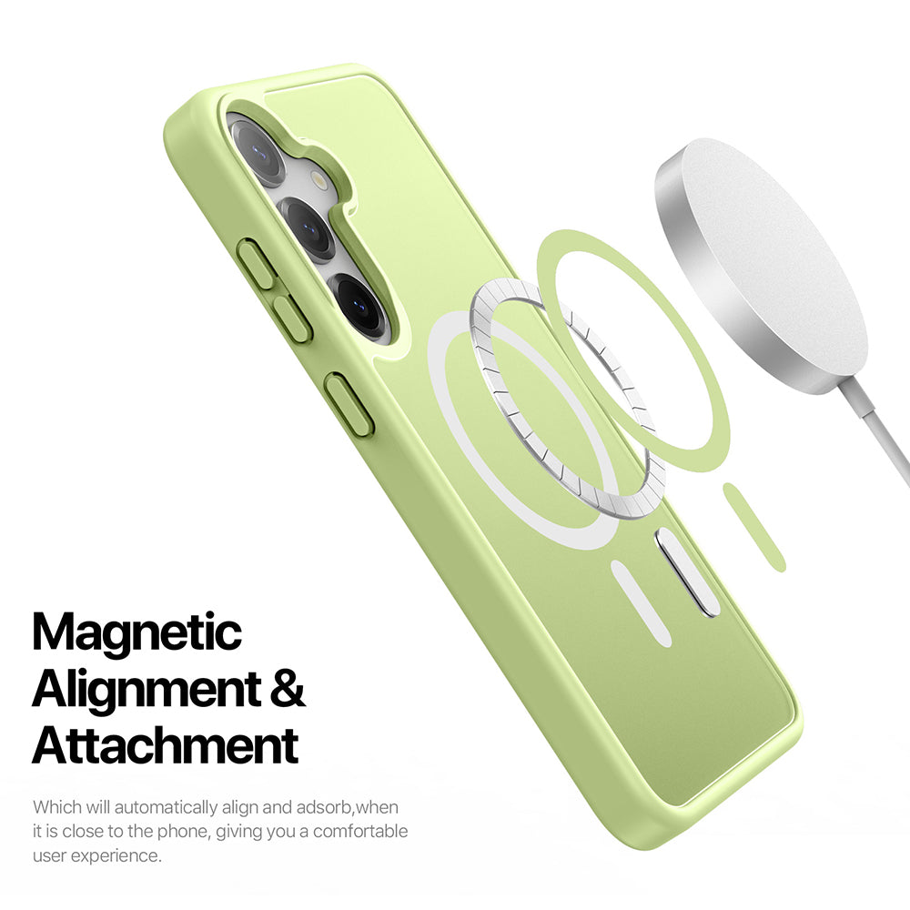 MagSafe-deksel for Samsung Galaxy S25 S931, DUX DUCIS, Yind, Svart