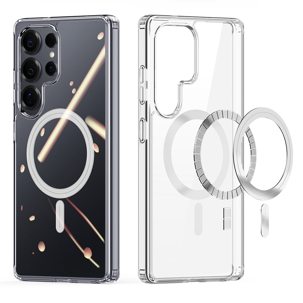 MagSafe-deksel for Samsung Galaxy S25 Ultra S938, DUX DUCIS, Klar, Transparent