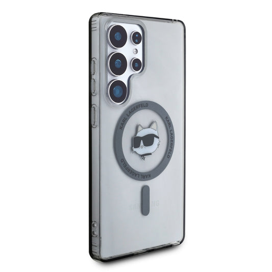 MagSafe-deksel for Samsung Galaxy S25 Ultra S938, Karl Lagerfeld, IML Choupette's Head, Svart