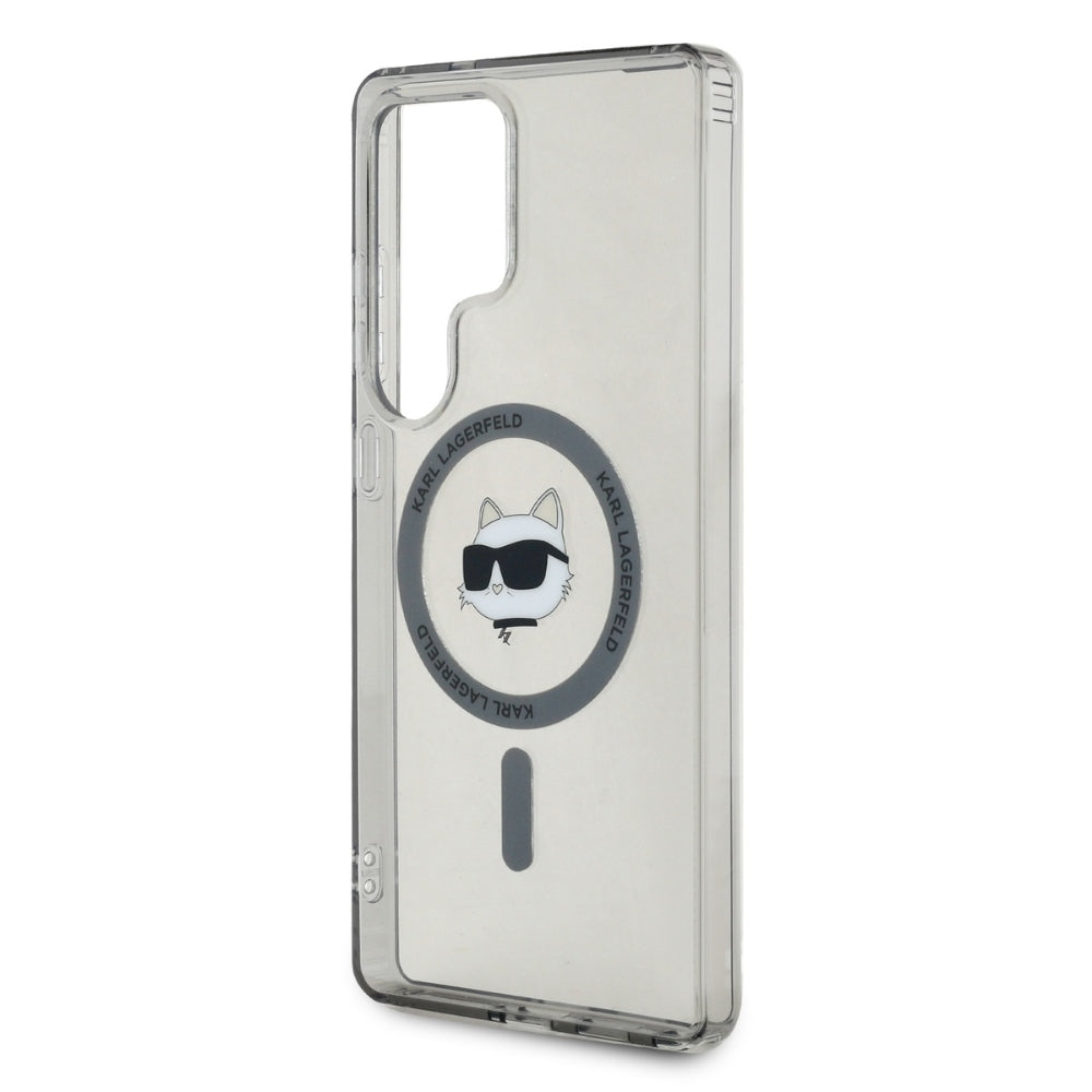 MagSafe-deksel for Samsung Galaxy S25 Ultra S938, Karl Lagerfeld, IML Choupette's Head, Svart