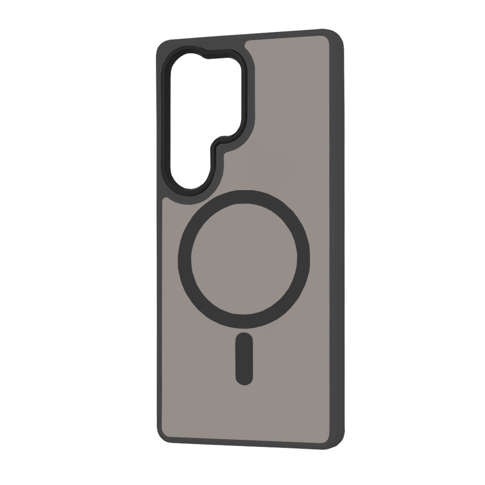 MagSafe-deksel for Samsung Galaxy S25 Ultra S938, Techsuit, HaloFrost, Svart