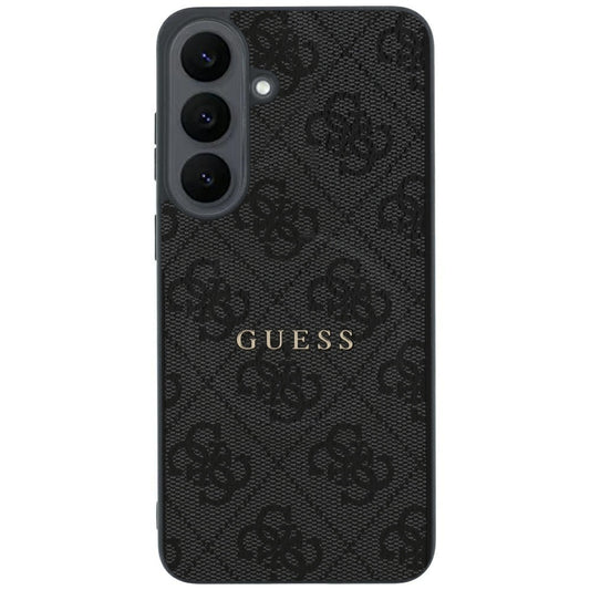 MagSafe-deksel til Samsung Galaxy S26 FE S741, Guess, 4G Embossed Ring Classic Logo, svart