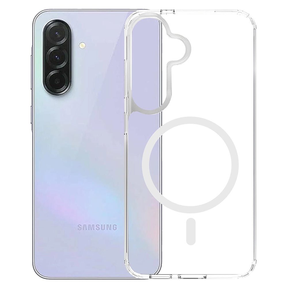 MagSafe-deksel for Samsung Galaxy S26 Plus S947, 3MK, Armor MagCase, Gjennomsiktig