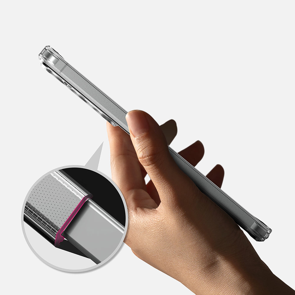 MagSafe-deksel for Samsung Galaxy S26 Plus S947, Ringke, Fusion, Gjennomsiktig