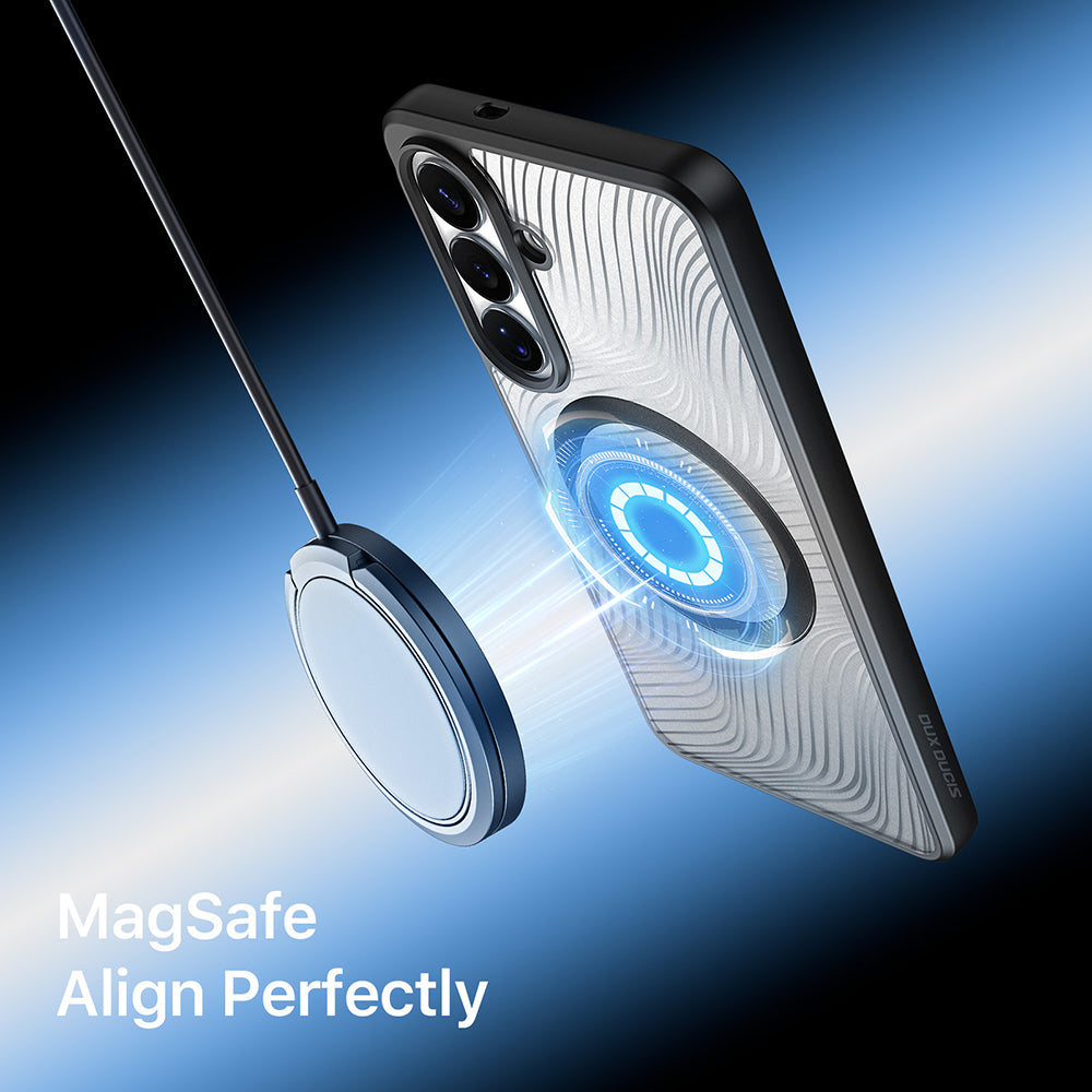 MagSafe-deksel for Samsung Galaxy S26 Plus S947, DUX DUCIS, Aimo, svart