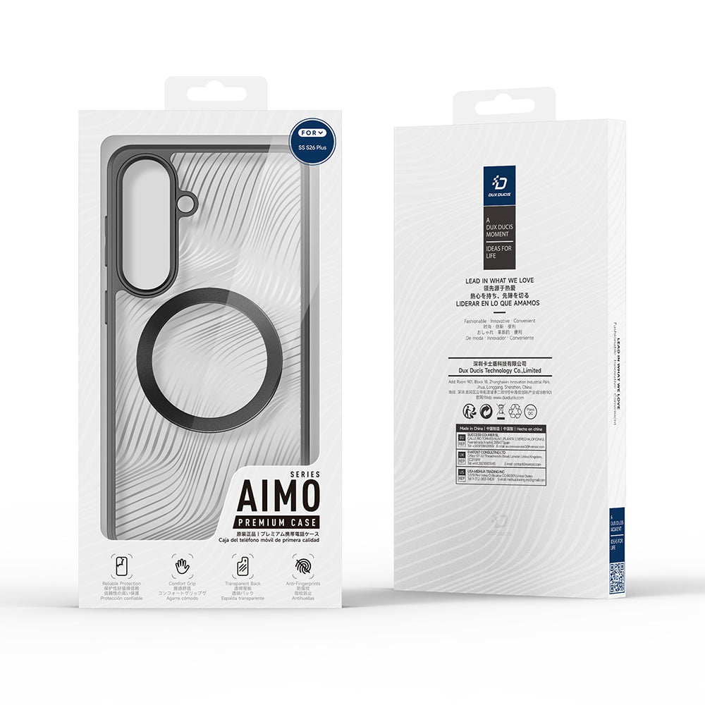 MagSafe-deksel for Samsung Galaxy S26 Plus S947, DUX DUCIS, Aimo, svart