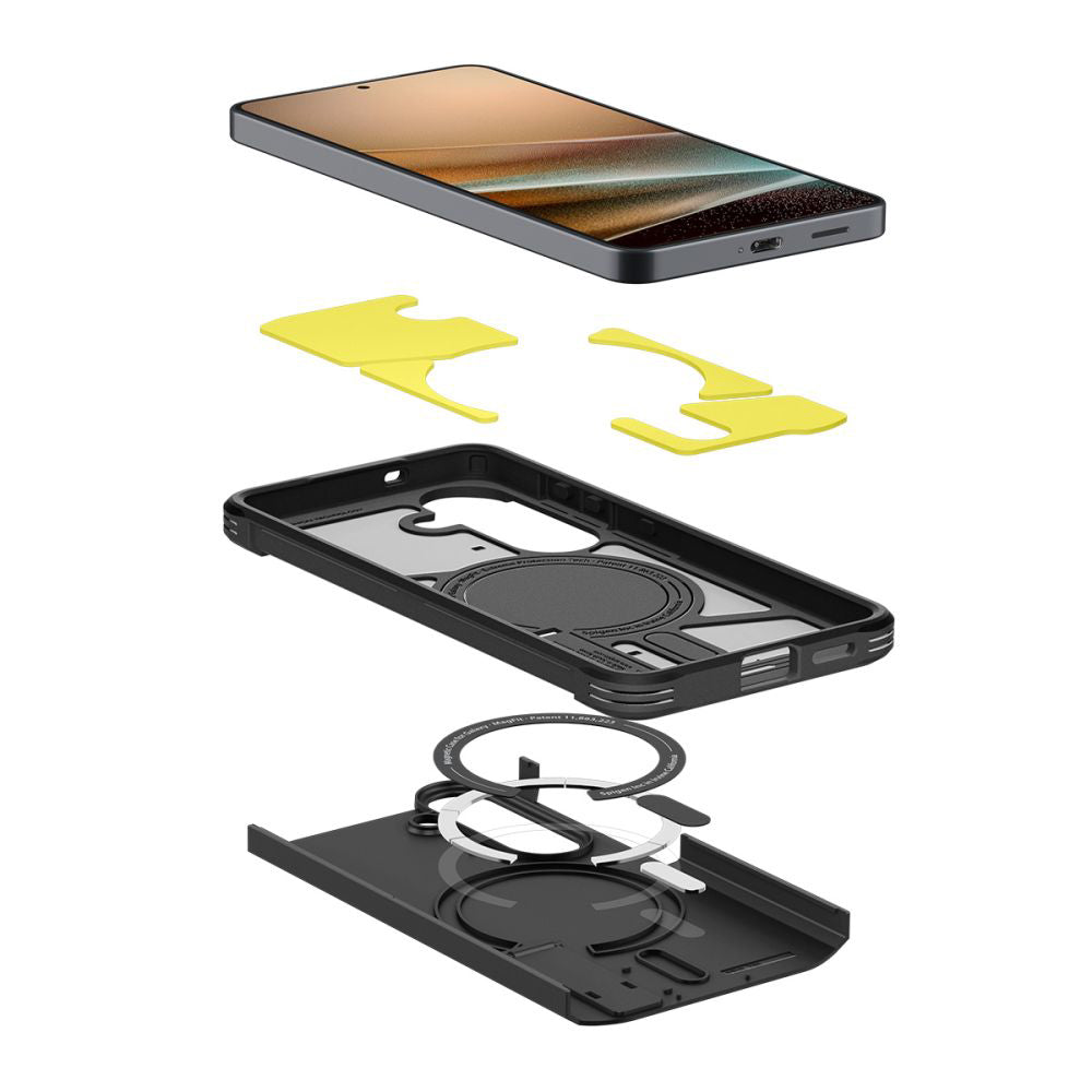 MagSafe-deksel for Samsung Galaxy S26 Plus S947, Spigen, Tough Armor, Svart ACS10713