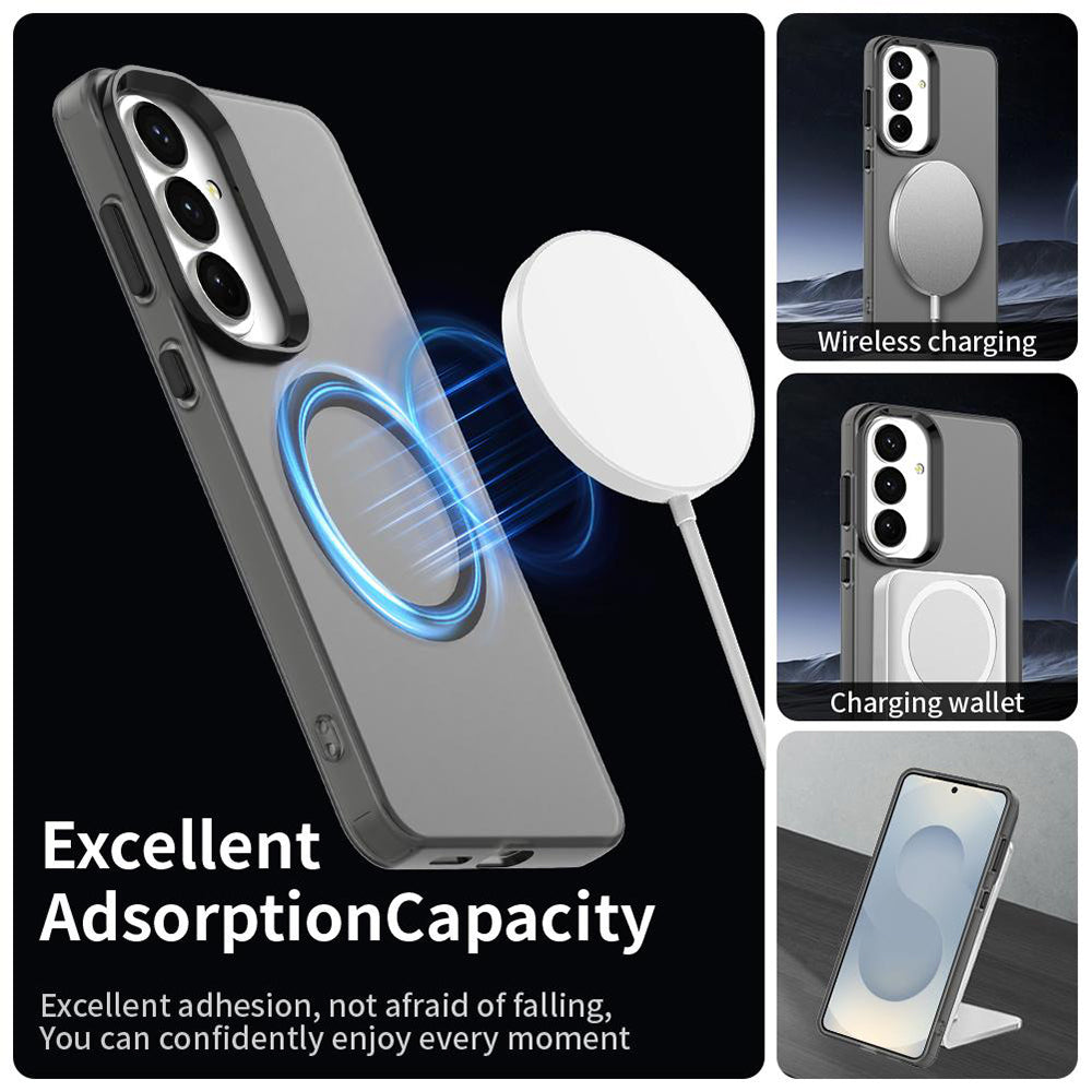 MagSafe-deksel for Samsung Galaxy S26 Plus S947, Techsuit, CandyCase, Svart