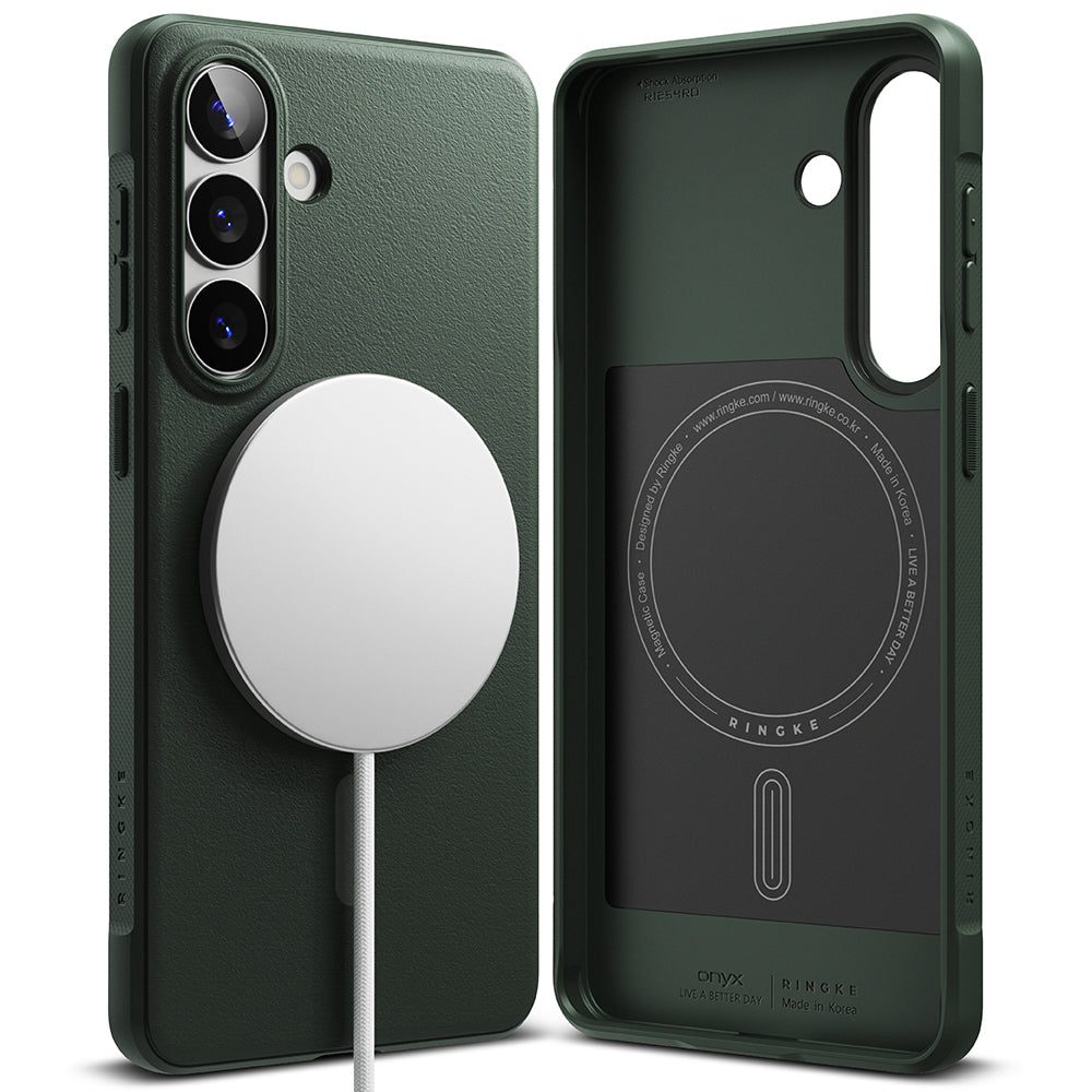 MagSafe-deksel for Samsung Galaxy S26 S942, Ringke, Onyx, Mørkegrønn