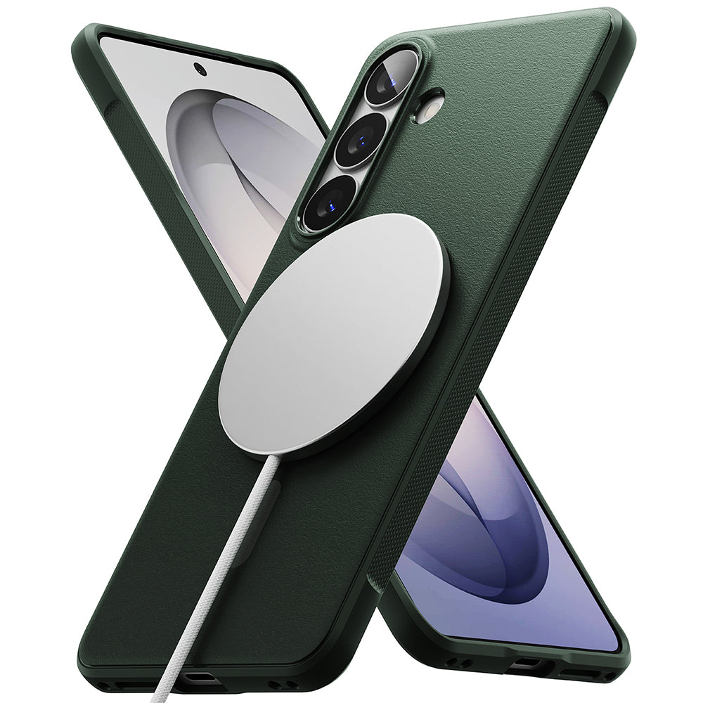 MagSafe-deksel for Samsung Galaxy S26 S942, Ringke, Onyx, Mørkegrønn