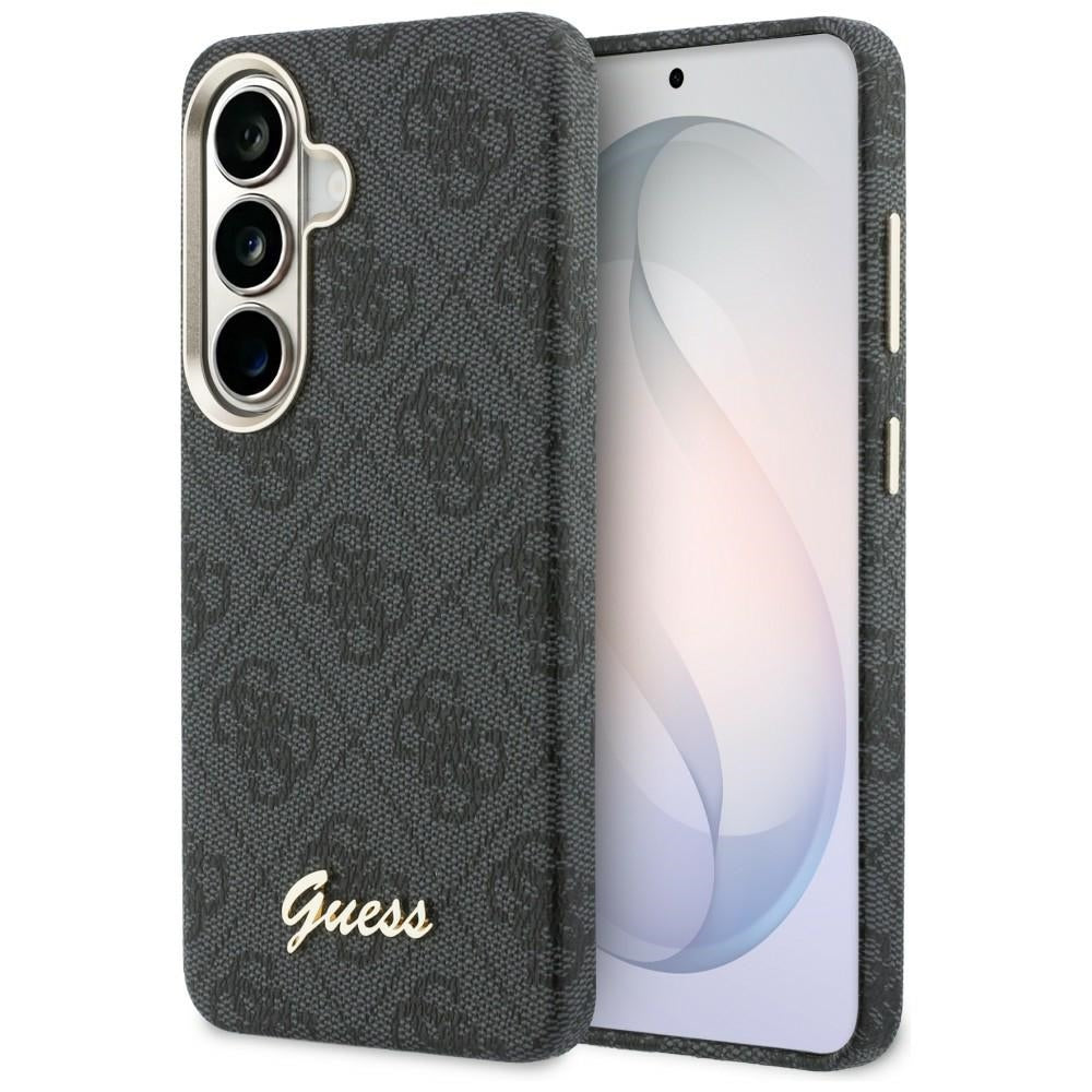 MagSafe-deksel for Samsung Galaxy S26 S942, Guess, 4G Script Logo, Svart