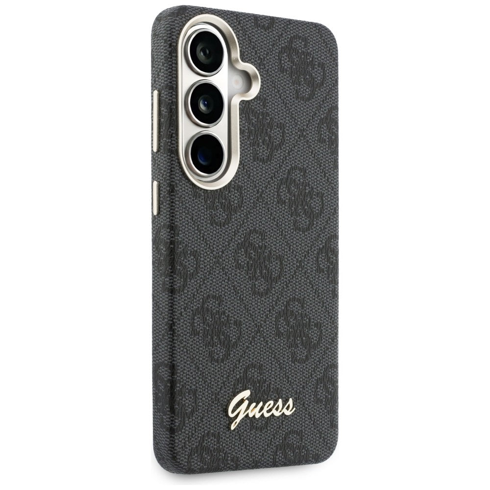 MagSafe-deksel for Samsung Galaxy S26 S942, Guess, 4G Script Logo, Svart