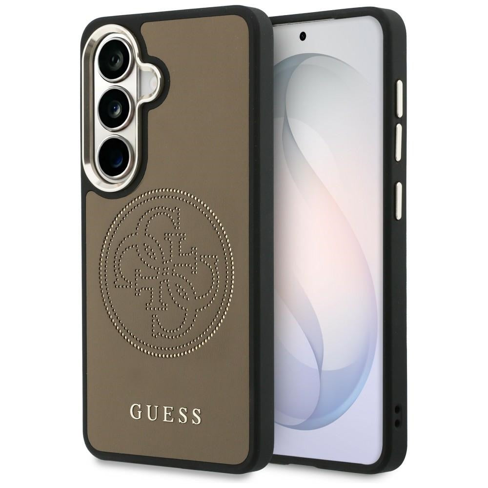 MagSafe-deksel for Samsung Galaxy S26 S942, Guess, Perforated Logo, Brun