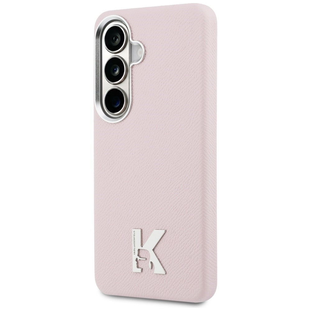 MagSafe-deksel for Samsung Galaxy S26 S942, Karl Lagerfeld, Karl Head Logo, Rosa