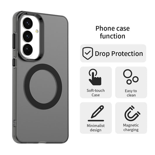 MagSafe-deksel for Samsung Galaxy S26, Techsuit, CandyCase, Svart