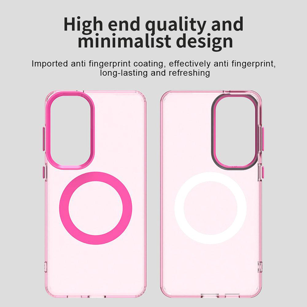 MagSafe-deksel for Samsung Galaxy S26 S942, Techsuit, CandyCase, Rosa