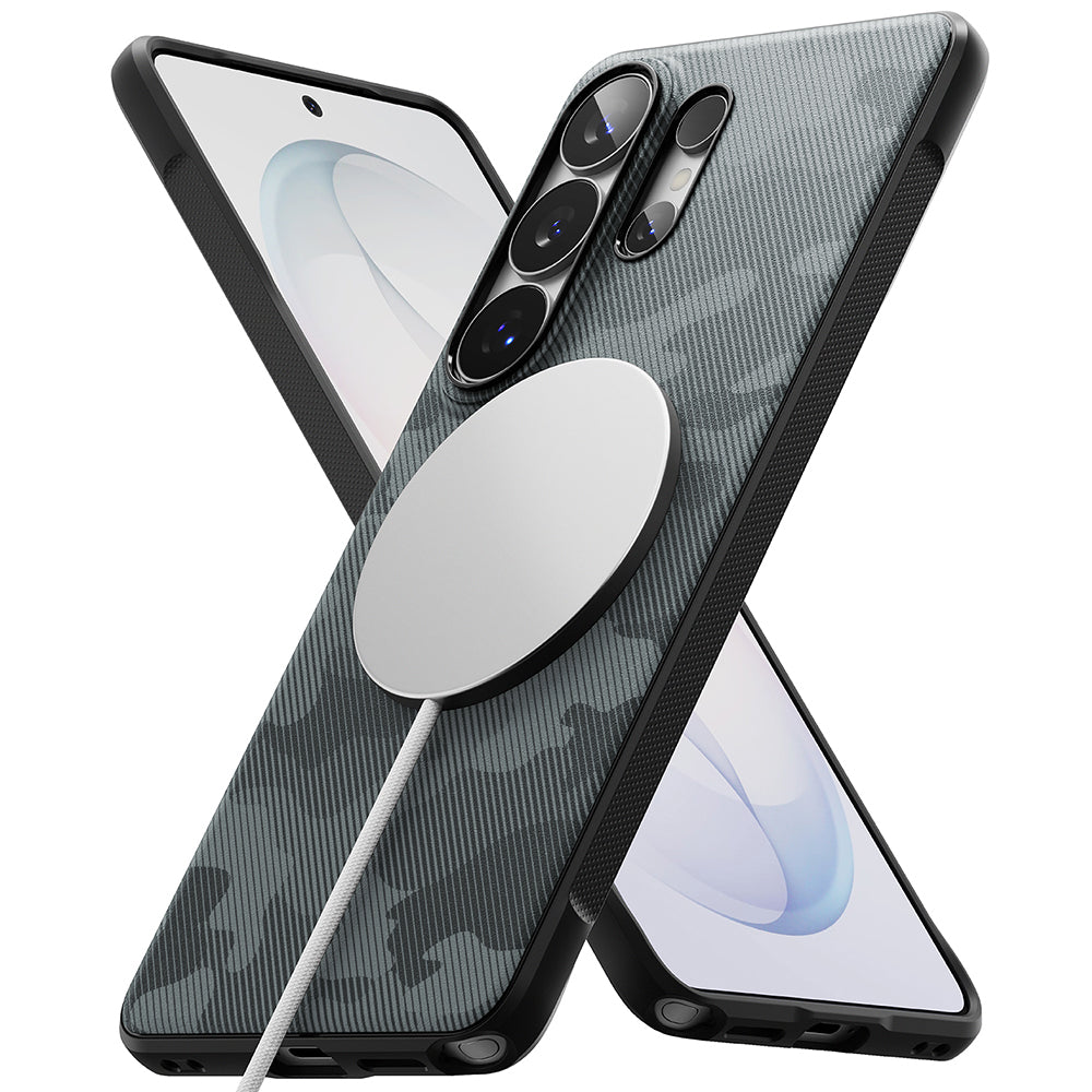 MagSafe-deksel for Samsung Galaxy S26 Ultra S948, Ringke, Onyx, Camouflage
