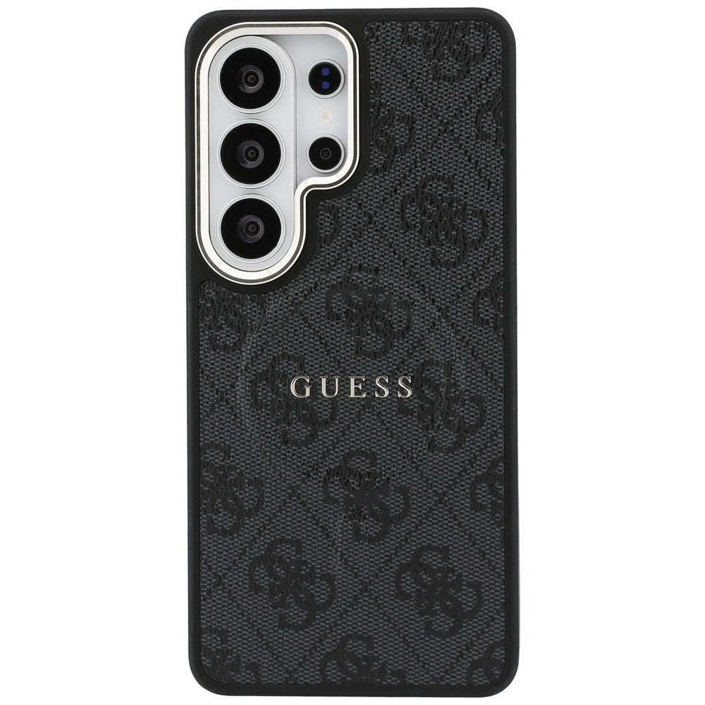 MagSafe-deksel for Samsung Galaxy S26 Ultra S948, Guess, 4G Embossed Ring, Svart