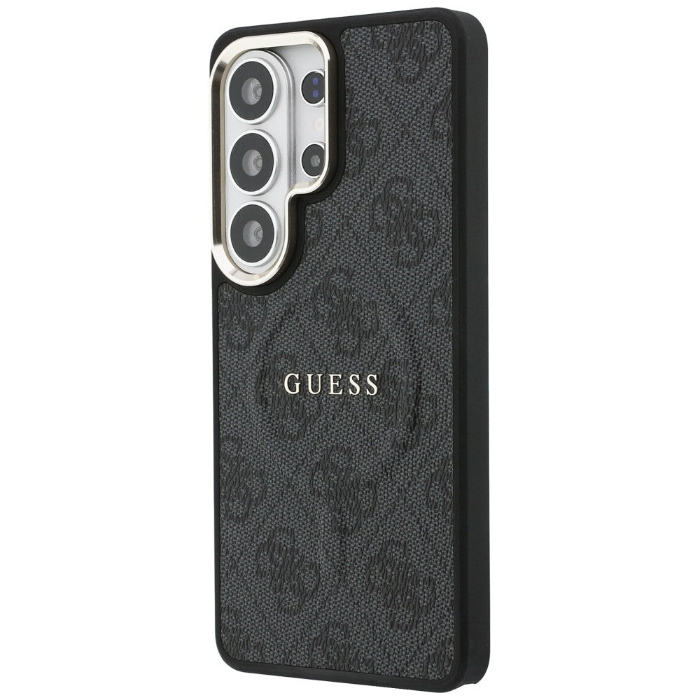 MagSafe-deksel for Samsung Galaxy S26 Ultra S948, Guess, 4G Embossed Ring, Svart