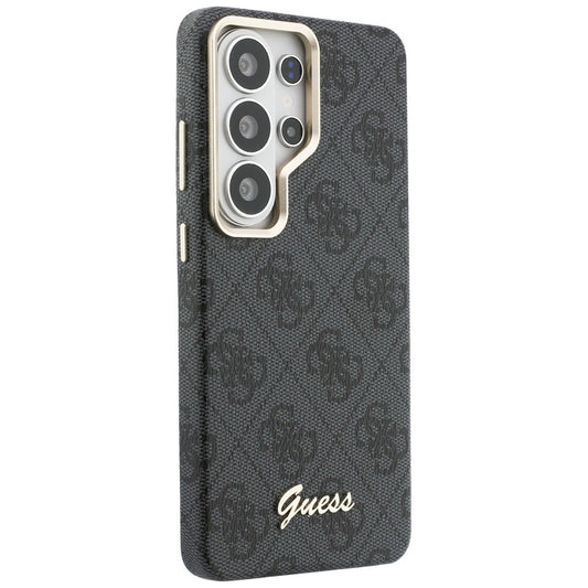 MagSafe-deksel for Samsung Galaxy S26 Ultra S948, Guess, 4G Script Logo, Svart