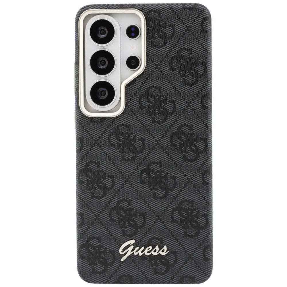 MagSafe-deksel for Samsung Galaxy S26 Ultra S948, Guess, 4G Script Logo, Svart