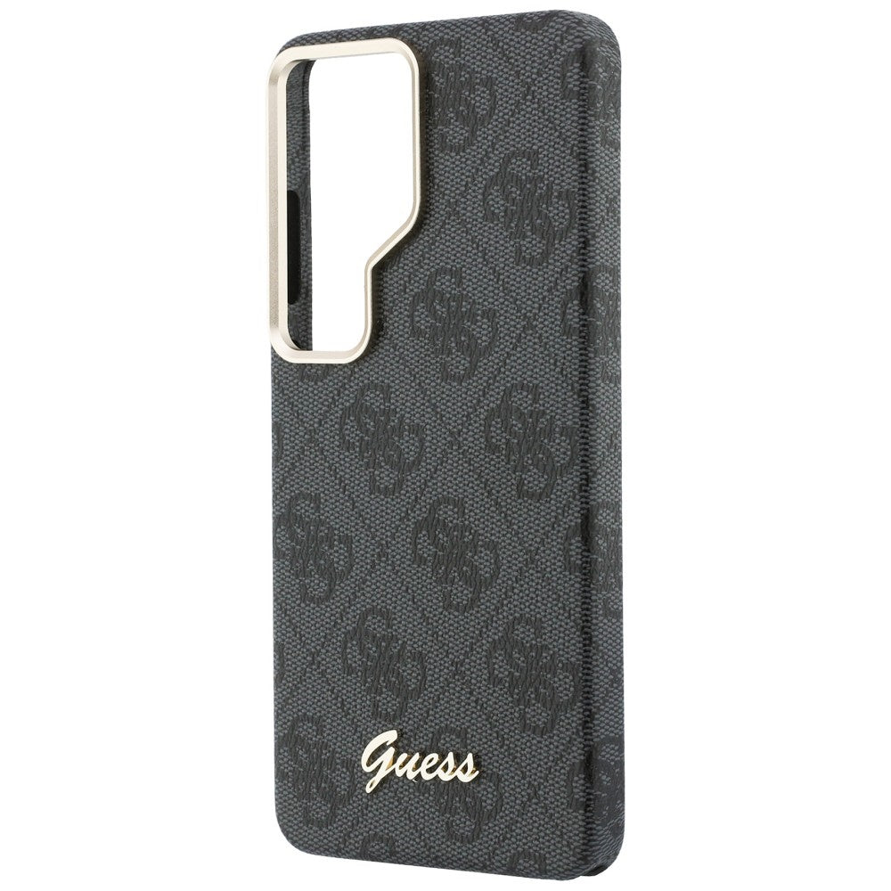 MagSafe-deksel for Samsung Galaxy S26 Ultra S948, Guess, 4G Script Logo, Svart