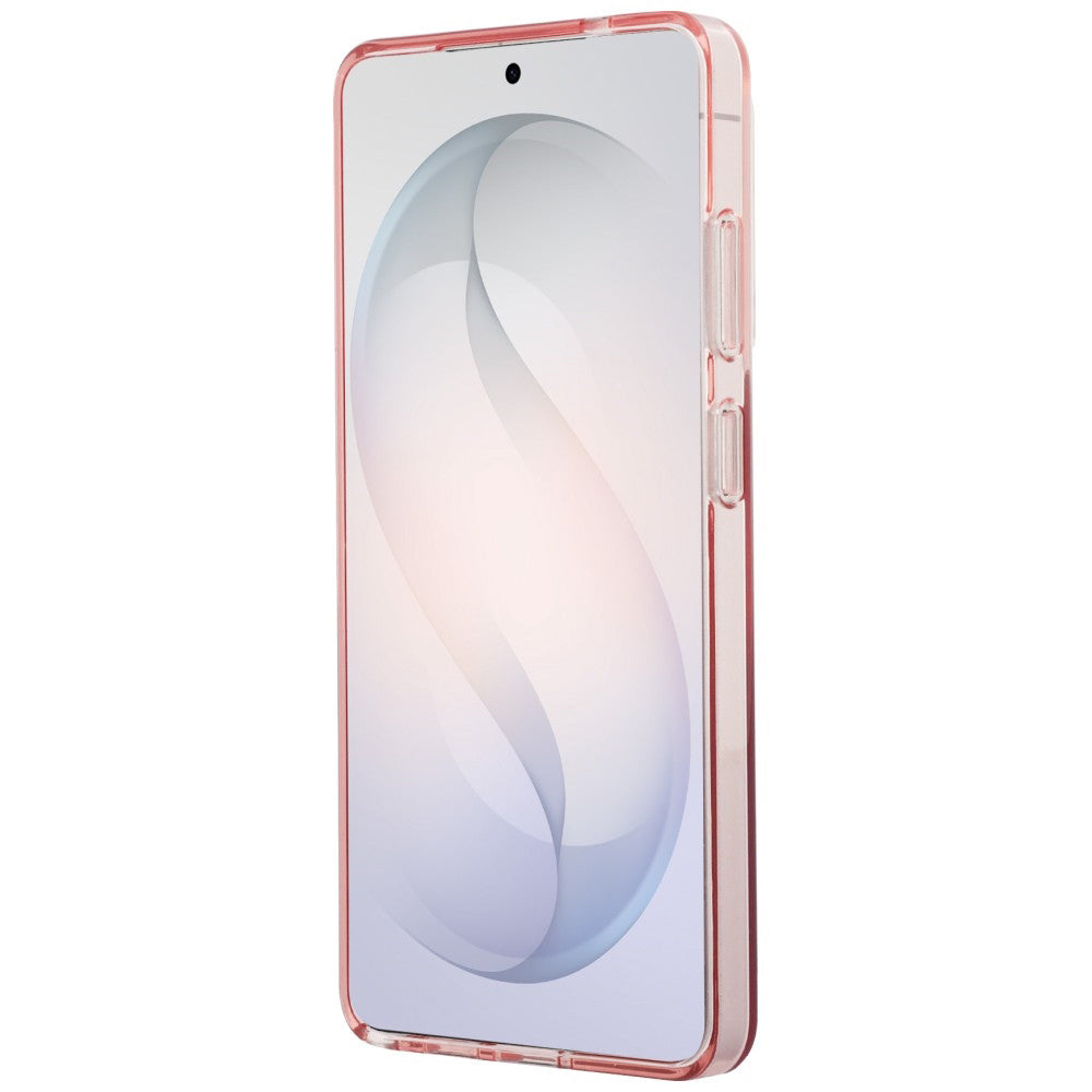 MagSafe-deksel for Samsung Galaxy S26 Ultra S948, Guess, IML Gradient Triangle Logo, Rosa