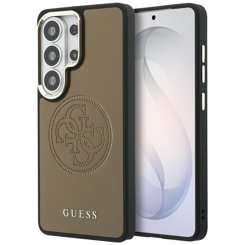 MagSafe-deksel for Samsung Galaxy S26 Ultra S948, Guess, Perforated Logo, Brun