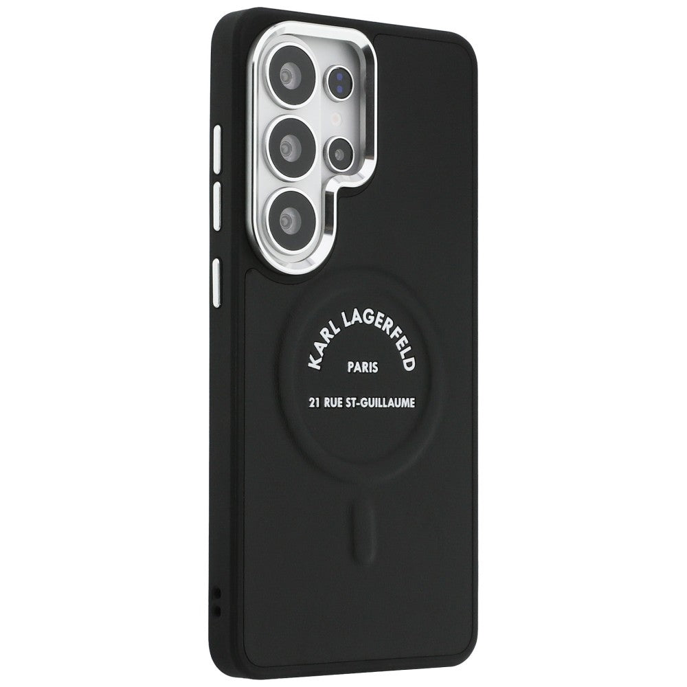 MagSafe-deksel for Samsung Galaxy S26 Ultra S948, Karl Lagerfeld, Karl RSG Logo, Svart