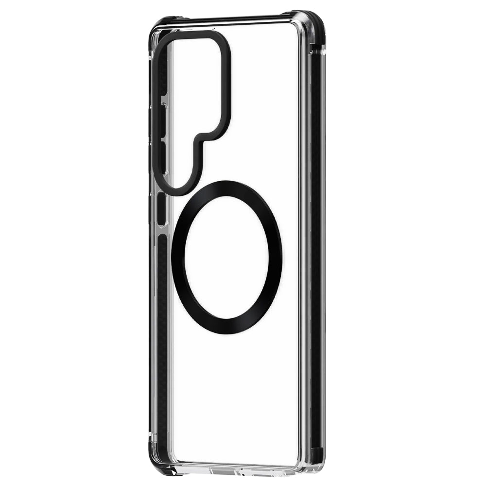 MagSafe-deksel for Samsung Galaxy S26 Ultra S948, UNIQ, Combat MagClick, Svart