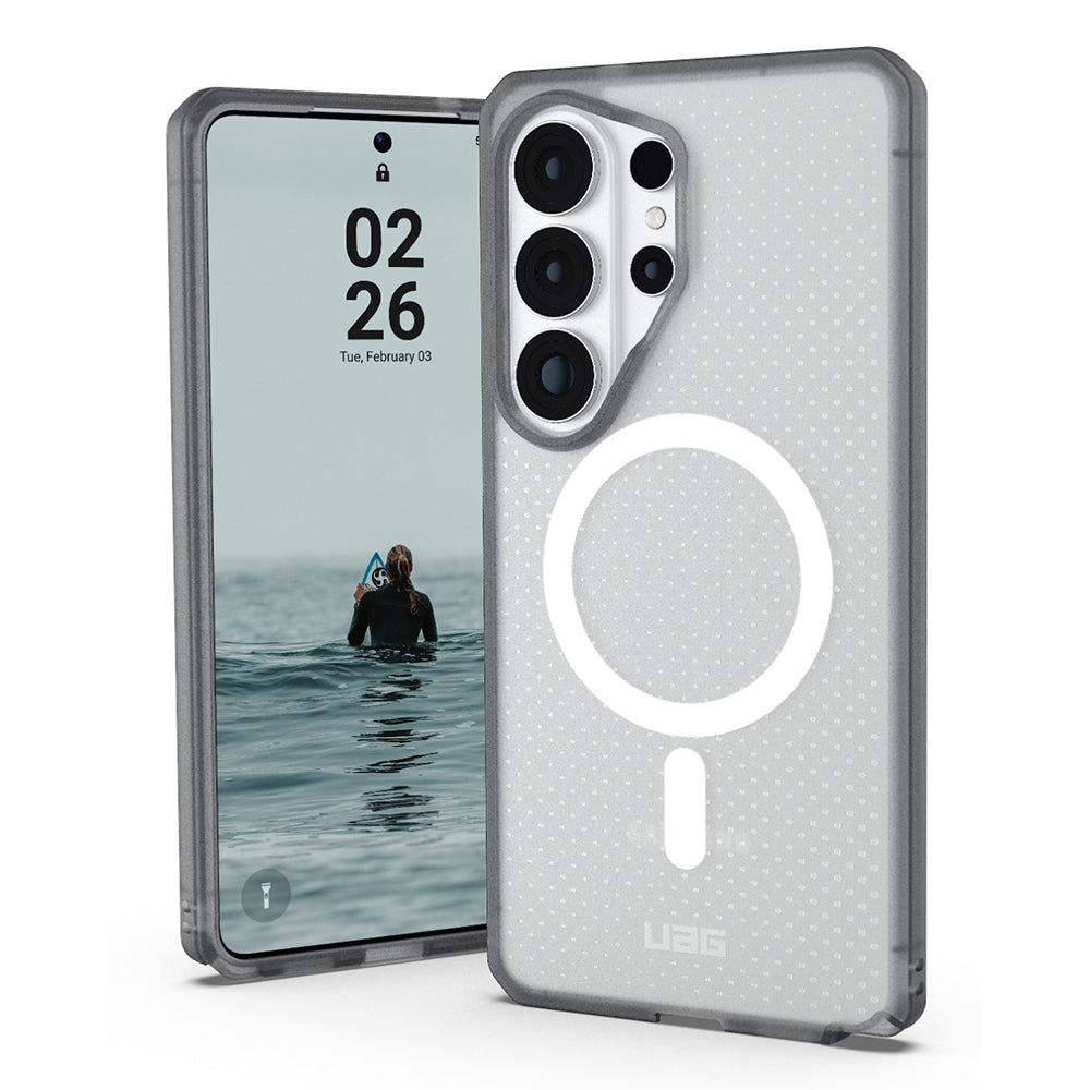 MagSafe-deksel for Samsung Galaxy S26 Ultra S948, Urban Armor Gear, Dot, Satinert grå