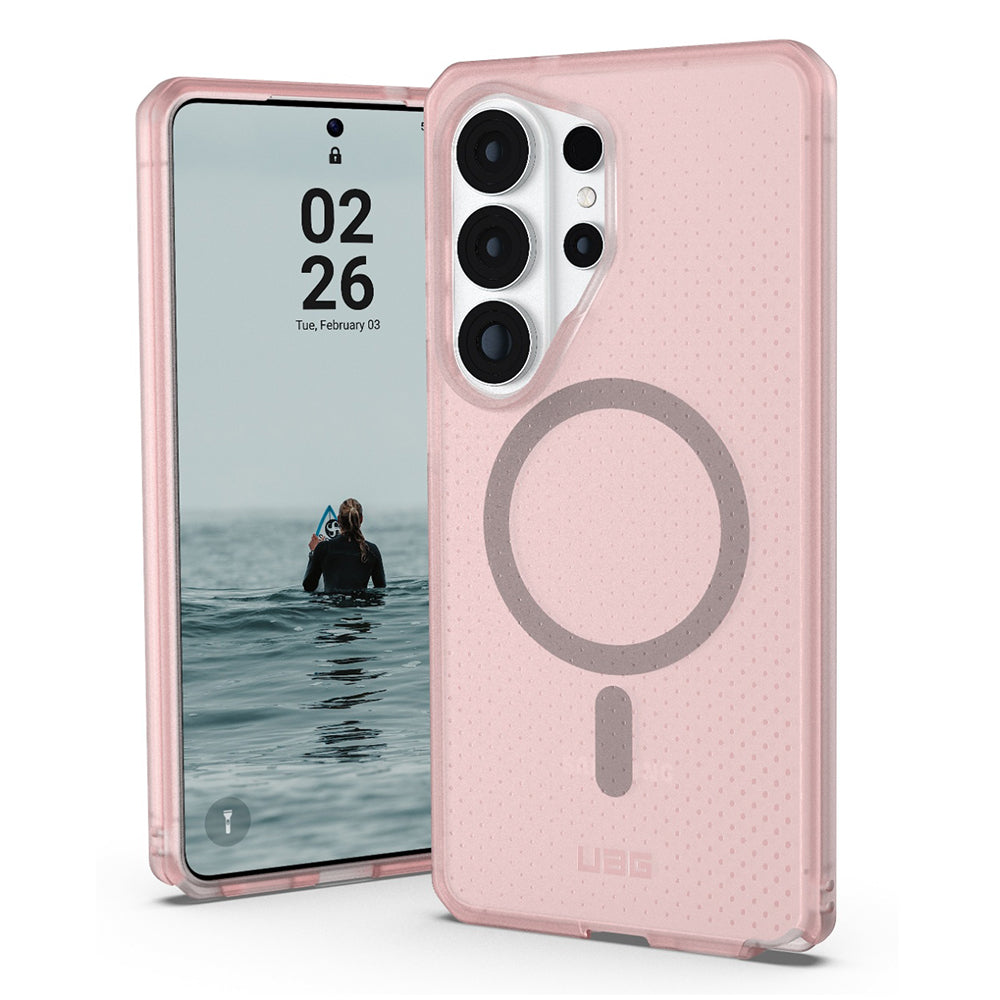 MagSafe-deksel for Samsung Galaxy S26 Ultra S948, Urban Armor Gear, Dot, Rosa