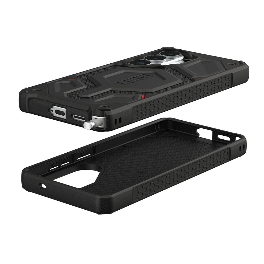 MagSafe-deksel til Samsung Galaxy S26 Ultra S948, Urban Armor Gear, Monarch Pro Kevlar, svart