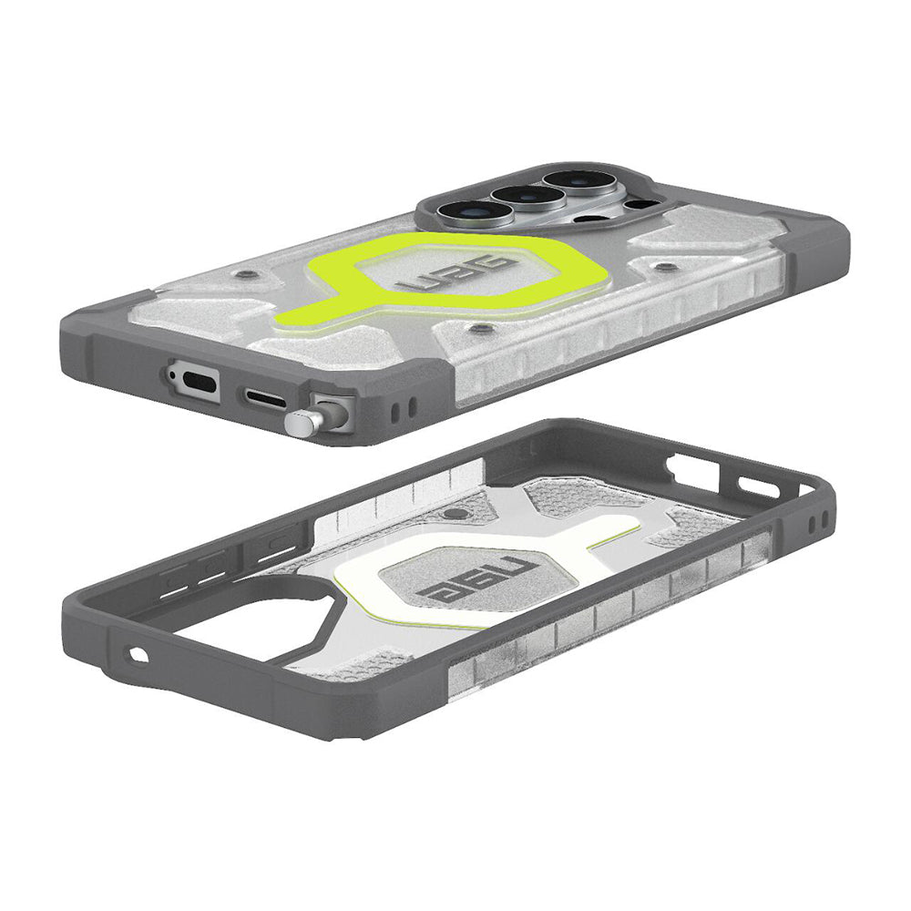 MagSafe-deksel for Samsung Galaxy S26 Ultra S948, Urban Armor Gear, Pathfinder Clear, Grønn