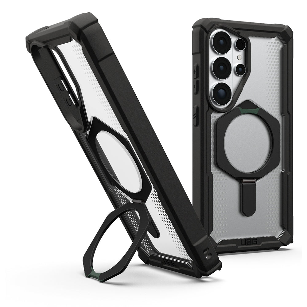 MagSafe-deksel for Samsung Galaxy S26 Ultra S948, Urban Armor Gear, Plasma XTE, Svart Transparent