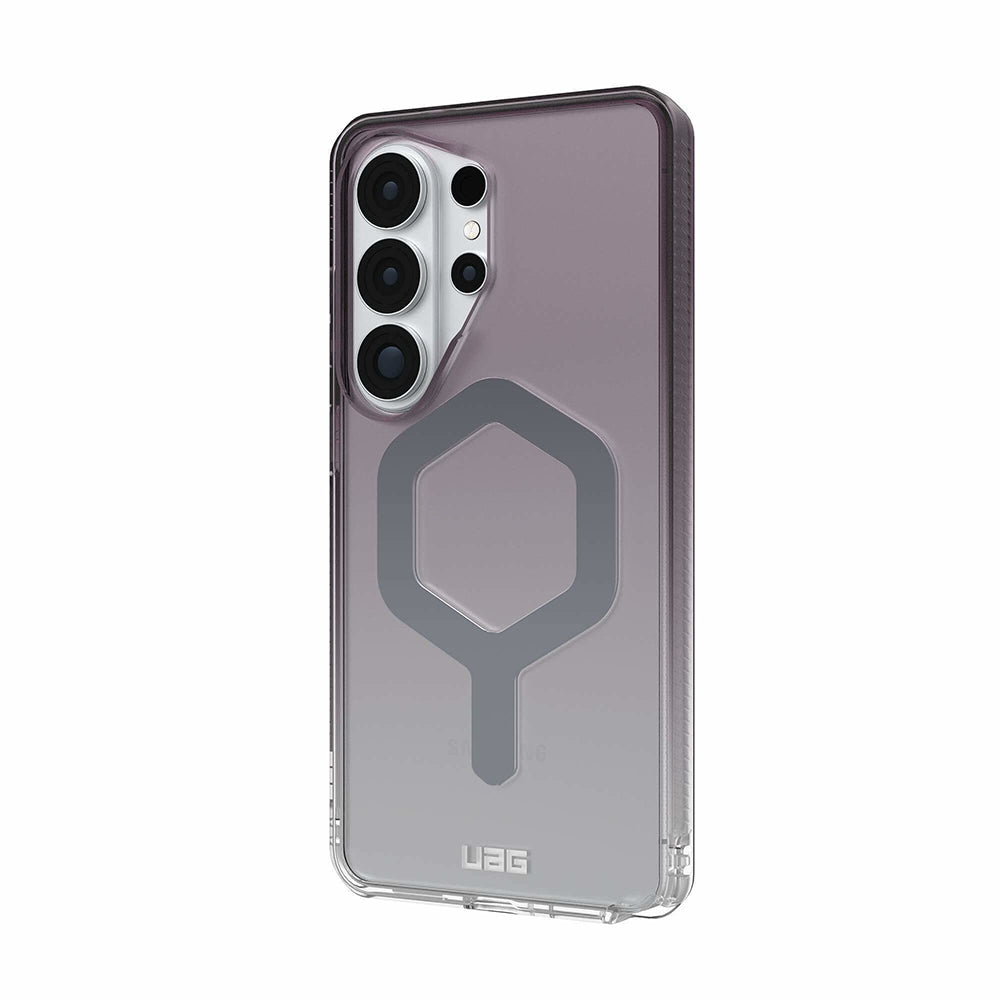 MagSafe-deksel for Samsung Galaxy S26 Ultra S948, Urban Armor Gear, Plyo, Svart Transparent
