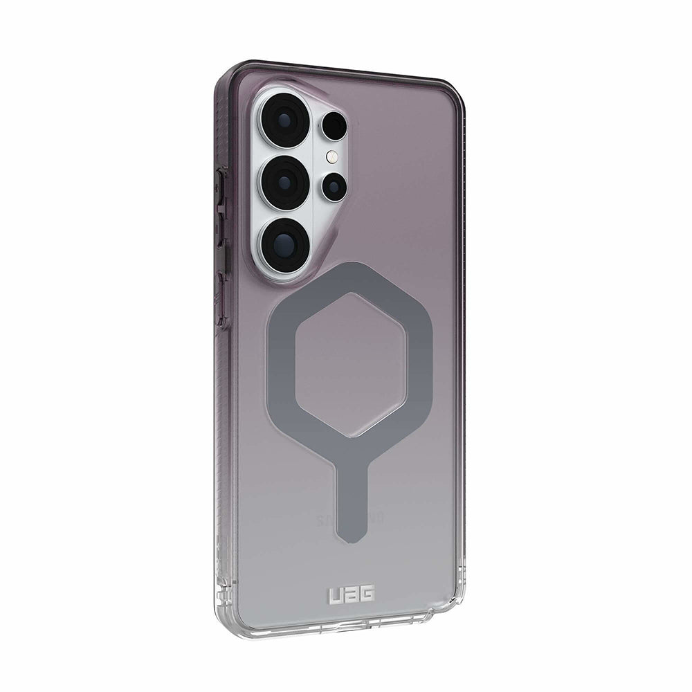 MagSafe-deksel for Samsung Galaxy S26 Ultra S948, Urban Armor Gear, Plyo, Svart Transparent