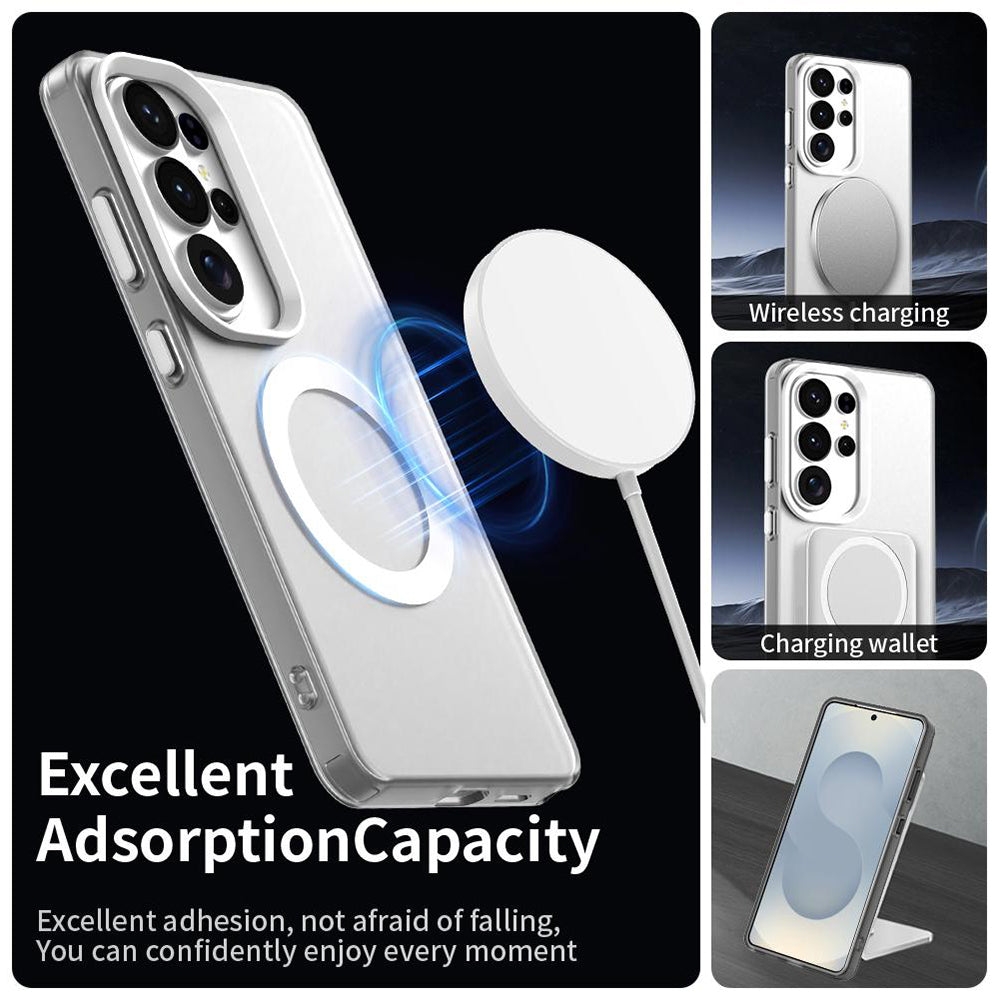 MagSafe-deksel for Samsung Galaxy S26 Ultra S948, Techsuit, CandyCase, hvit