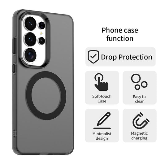 MagSafe-deksel for Samsung Galaxy S26 Ultra, Techsuit, CandyCase, Svart