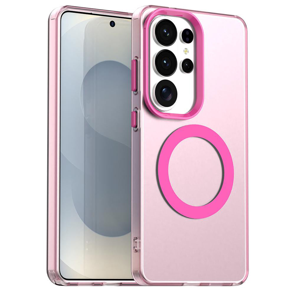 MagSafe-deksel for Samsung Galaxy S26 Ultra S948, Techsuit, CandyCase, Rosa