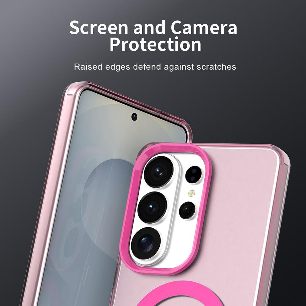 MagSafe-deksel for Samsung Galaxy S26 Ultra S948, Techsuit, CandyCase, Rosa