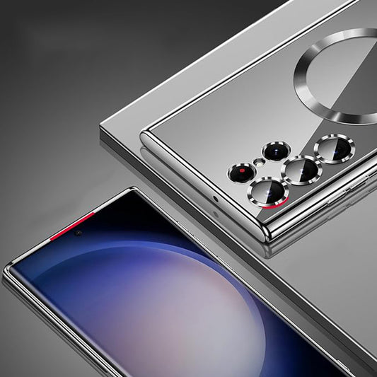 MagSafe-deksel for Samsung Galaxy S26 Ultra, Techsuit, Luxury Crystal, Svart