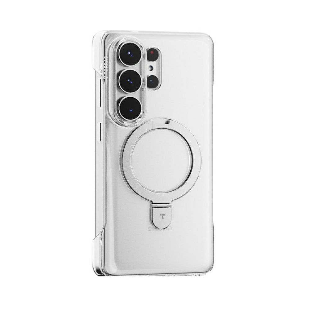 MagSafe-deksel for Samsung Galaxy S26 Ultra S948, Torras, Ostand Slim, Gjennomsiktig