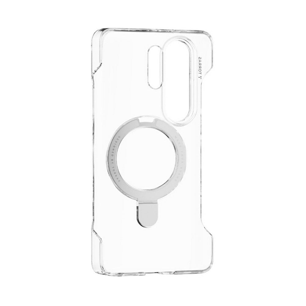 MagSafe-deksel for Samsung Galaxy S26 Ultra S948, Torras, Ostand Slim, Gjennomsiktig