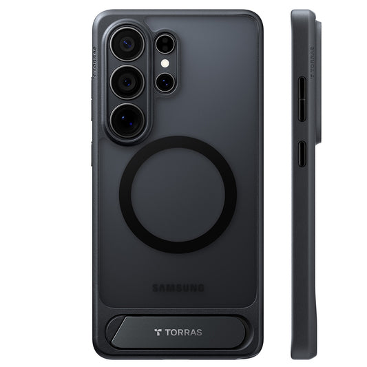 MagSafe-deksel for Samsung Galaxy S26 Ultra, Torras, Pstand, Svart