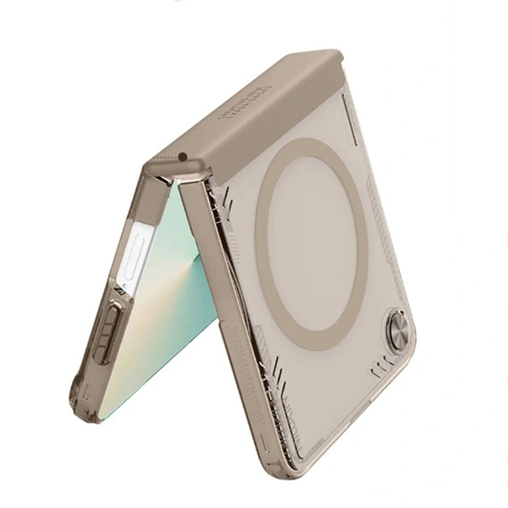 MagSafe-deksel for Samsung Galaxy Z Flip7 F766, Nillkin, Iceblade, Brun