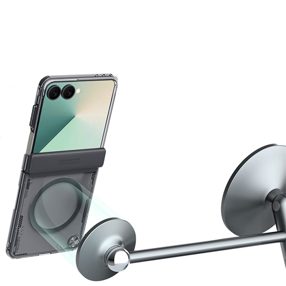 MagSafe-deksel for Samsung Galaxy Z Flip7 F766, Nillkin, Iceblade, Brun