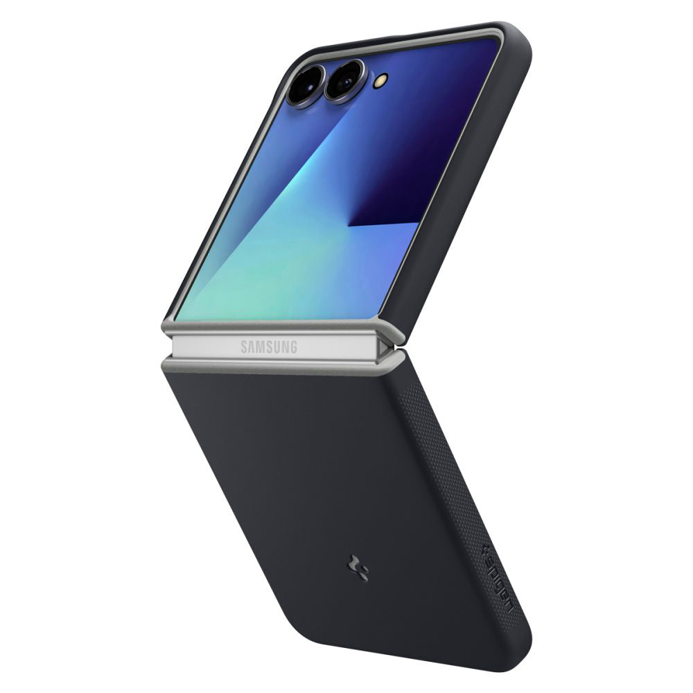 MagSafe deksel for Samsung Galaxy Z Flip7 F766, Spigen, Caseology Nano Pop, Svart ACS11158