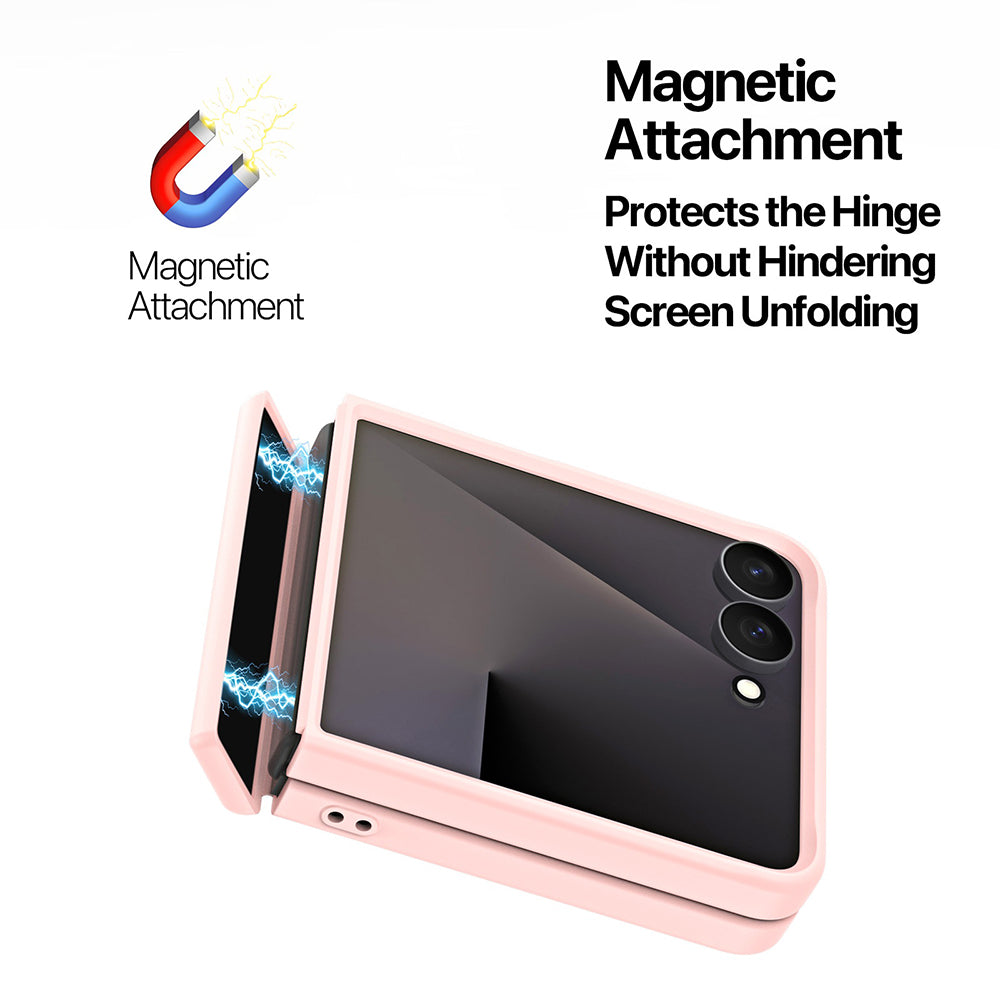 MagSafe-deksel for Samsung Galaxy Z Flip8 F776, DUX DUCIS, Yind, Lys lilla