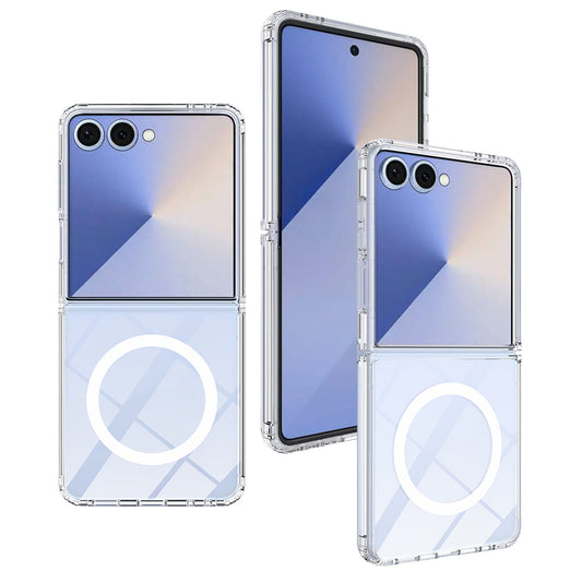 MagSafe-deksel for Samsung Galaxy Z Flip8 F776, Techsuit, Pro, Transparent